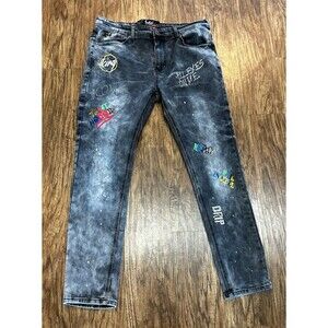 Switch Remarkable Slim Taper Fit Jeans Men's Size 36x30 Grunge Artsy  Hip Hop